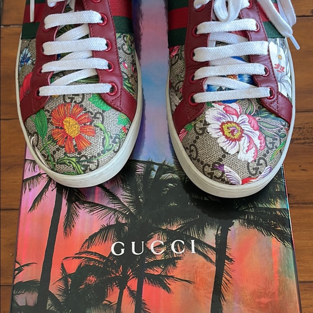 Gucci woman sneakers worn 3,4 times like new